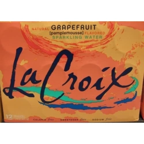 La Croix • Grapefruit Sparkling Water 12 oz 12 Pack