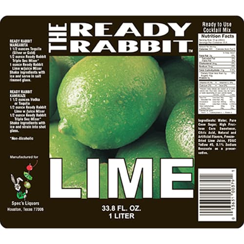 Ready Rabbit Sweetened Lime Juice