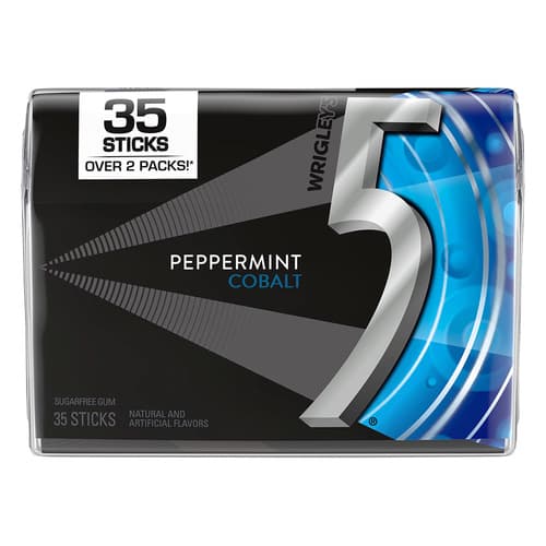 Wrigley's 5 Gum Cobalt Ascent Sugar Free Chewing Gum