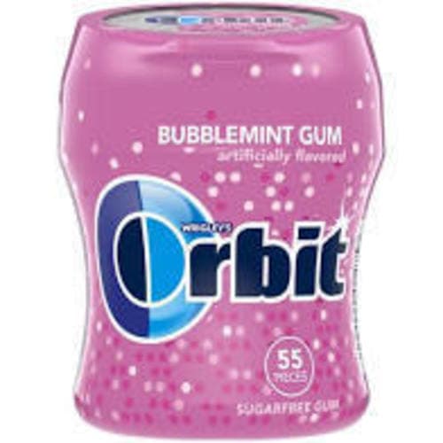 Orbit Bubblemint Sugarfree Chewing Gum