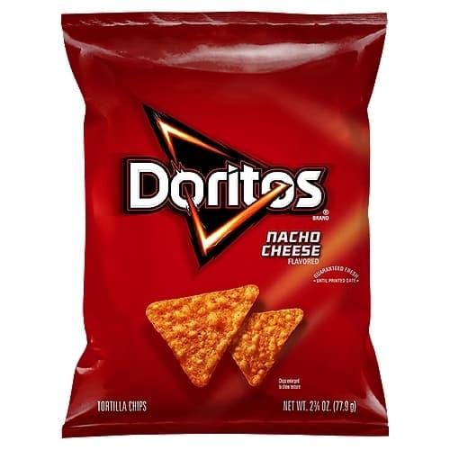 Doritos Nacho Cheese Flavored Corn Snacks