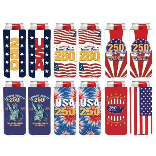 Us Poly Can Sleeve • America 250th Anni Assortment