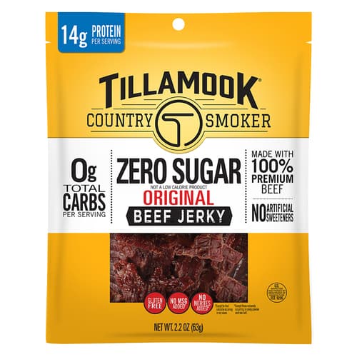 Tillamook Original Zero Sugar Jerky