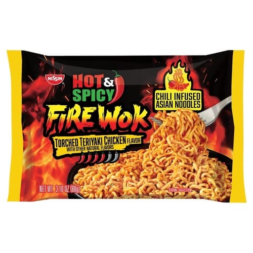 Nissin Firewok Asian Noodles • Teriyaki Chicken