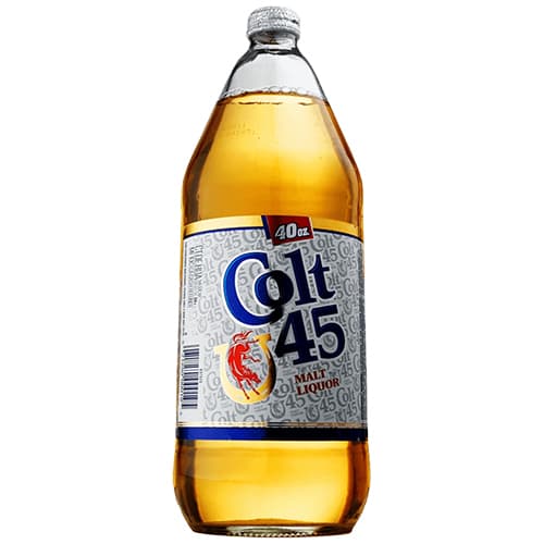 Colt 45 Malt Liquor • 40oz Bottle