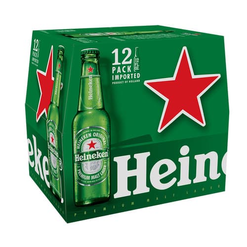 Heineken Lager • 12pk Bottles