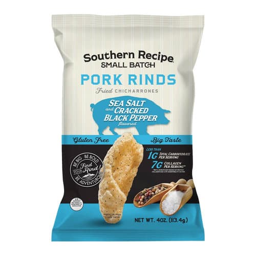 Southern Recipe • Pork Rinds Sea Salt & Black Pepper