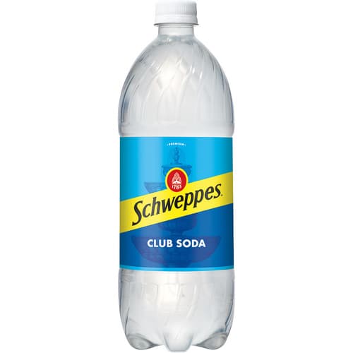 Schweppes Club Soda 1 Liter