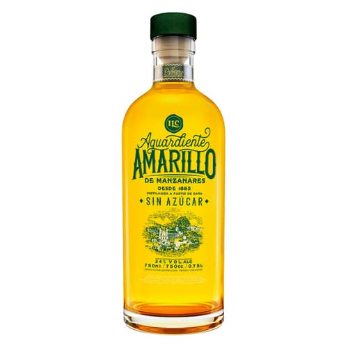 Amarillo de Manzanares Sin Azucar Aguardiente