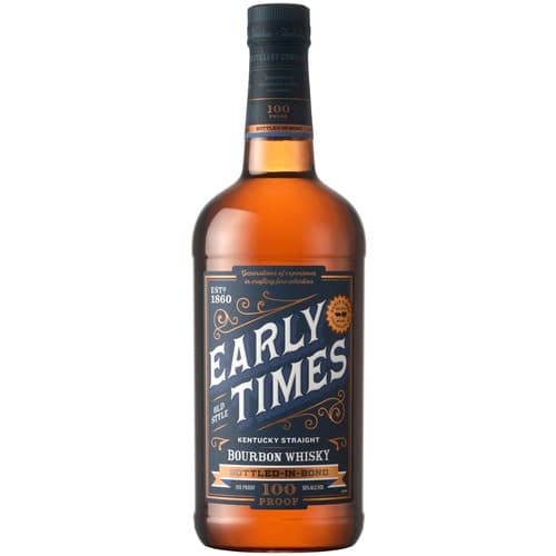 Early Times Bourbon • Bottled In Bond