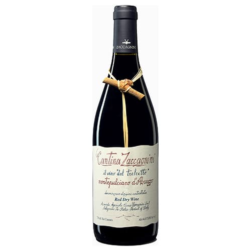 Cantina Zaccagnini Vino Dal Tralcetto Montepulciano D'abruzzo Doc