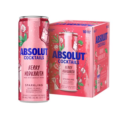 Absolut Berry Vodkarita Cocktail
