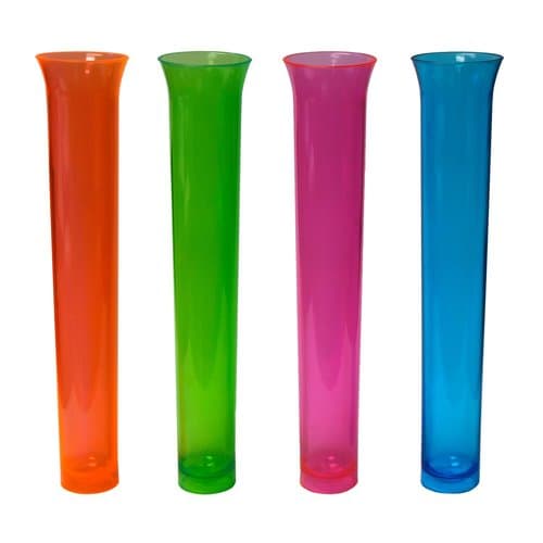 Party Essentials • Tube Shots 1.5oz Neon 15 Count