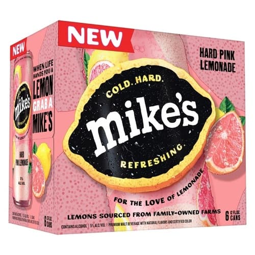 Mike's Hard Pink Lemonade • 6pk Can
