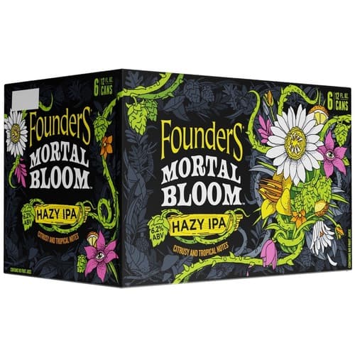 Founders Mortal Bloom Hazy IPA • 6pk Can