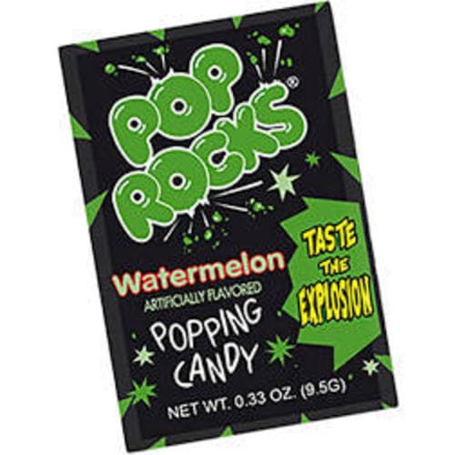 Pop Rocks Popping Watermelon Flavored Candy