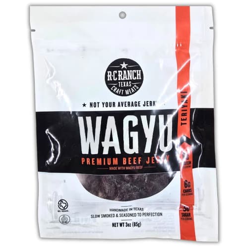 R-c Ranch Wagyu Jerky • Teriyaki