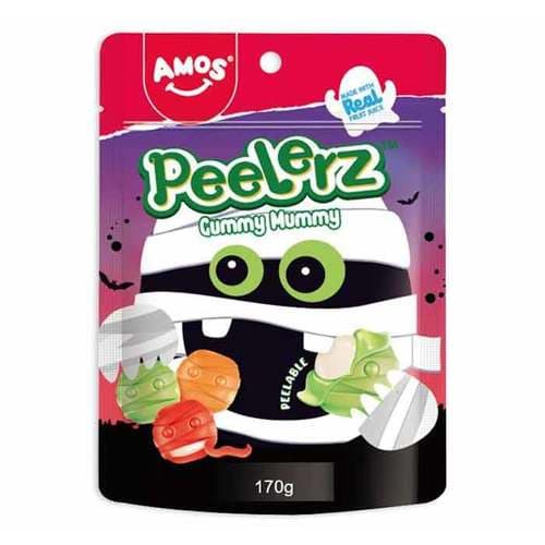 Holiday • Amos Peelerz Gummy Mummy (Apple  Orange & Strawberry)