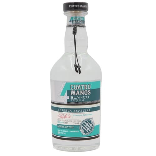 Cuatro Manos Artesanal Tequila • Blanco
