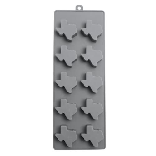 Blueoco Ice Mold • Texas Shape 10 Cubes Silicone