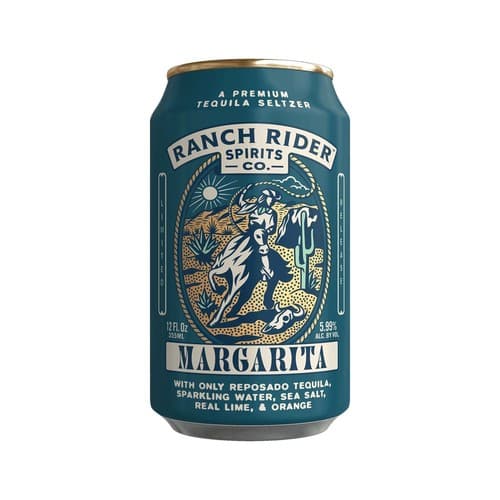 Ranch Rider Cocktails • Margarita 4pk-12oz