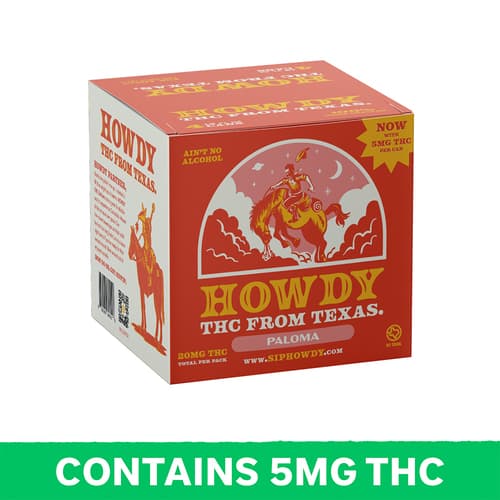 Howdy Paloma 5mg Delta 9 4pk Can