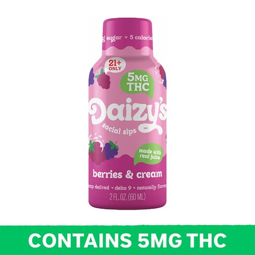 Daizy's Sips Berries & Cream 5mg Delta 9 Mini