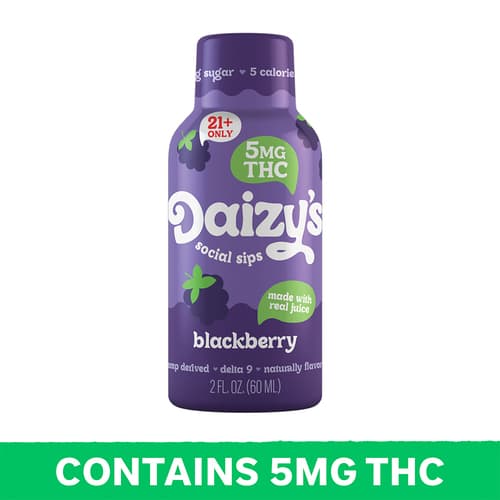 Daizy's Sips Blackberry 5mg Delta 9 Mini