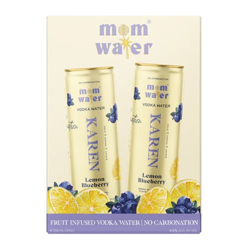Mom Water "karen" • Lemon Blueberry 4pk-12oz