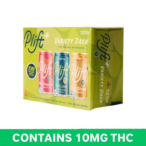 Plift Infused Seltzer Hemp Derived Variety Pack