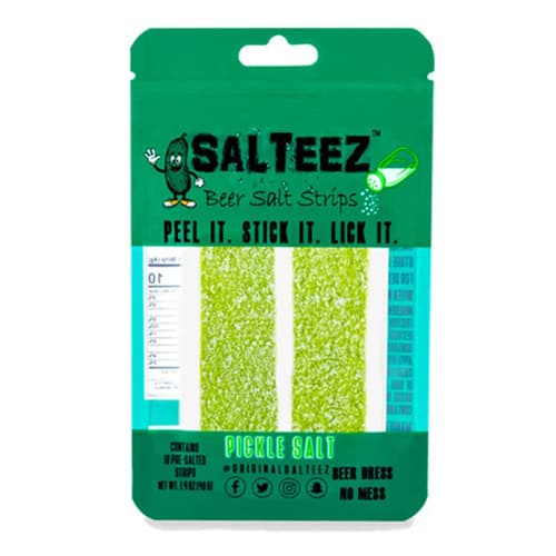 Salteez Pickle Beer Salt Strips