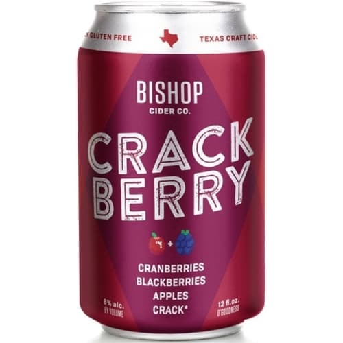 Bishop Cider Crackberry Cider • Cans