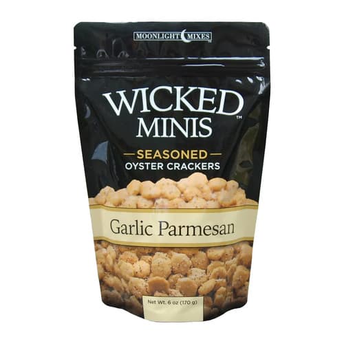 Wicked Mix Snack Crackers • Mini Oysters Garlic Parm