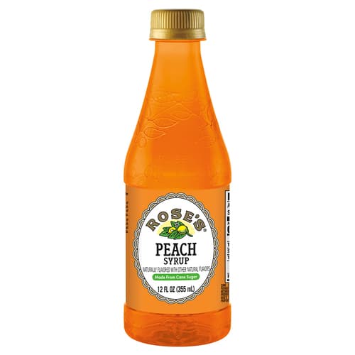 Rose's Peach Simple Syrup