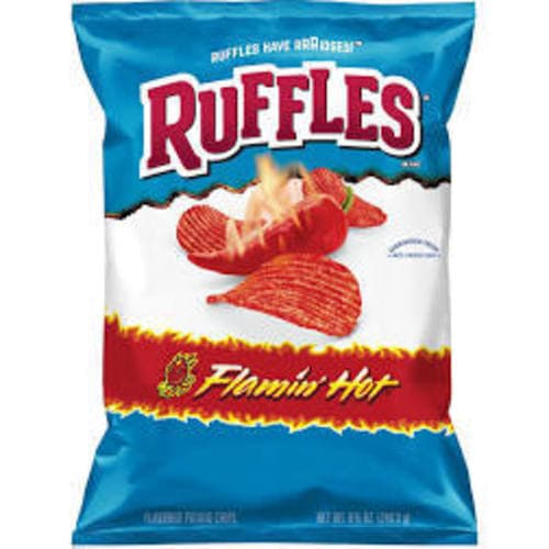 Ruffle's Flamin Hot Potato Chips
