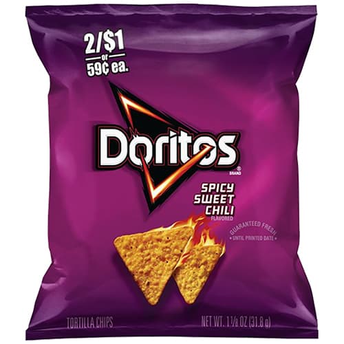 Doritos Spicy Sweet Chili Flavored Corn Snacks