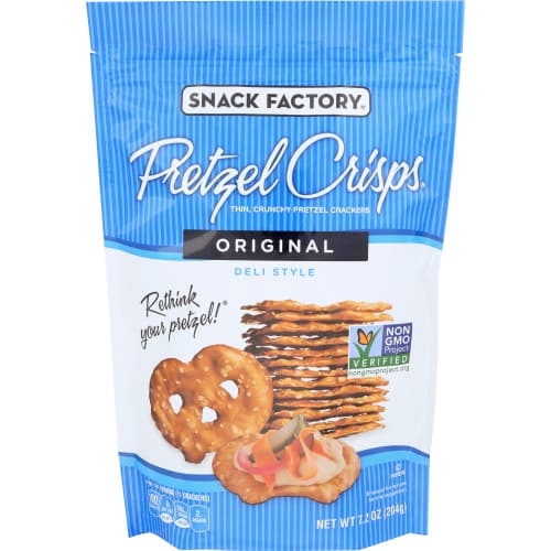 The Snack Factory Pretzel Crisps • Original