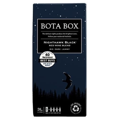 Bota Box Nighthawk Black Red Blend