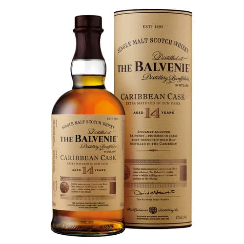 The Balvenie 14 Year Old Caribbean Cask Single Malt Scotch Whisky