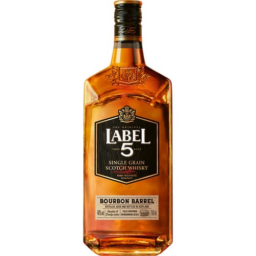 Label 5 Blended Scotch • Bourbon Barrel