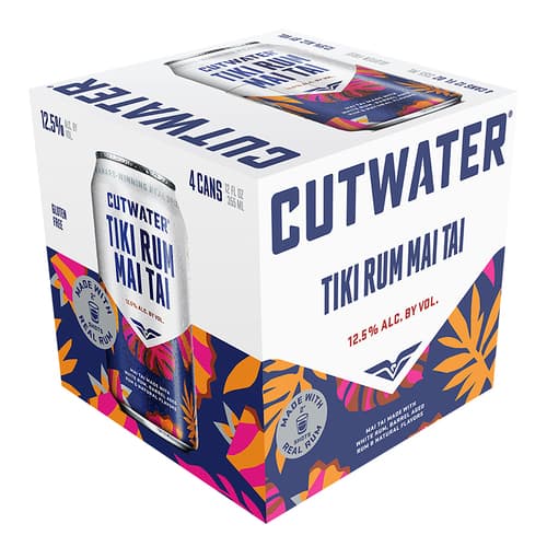 Cutwater Cocktails Mai Tai 4pk-12oz