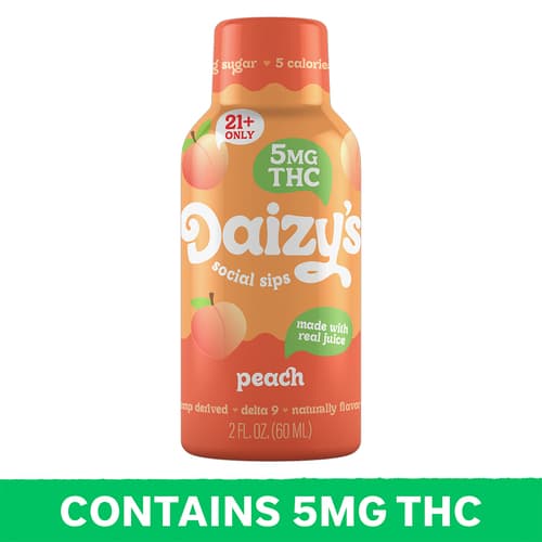 Sips Peach 5mg Delta 9 Mini