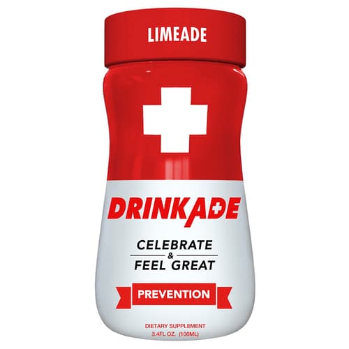 Drinkade Limeade Hangover Prevention Hydration & Liver Detox