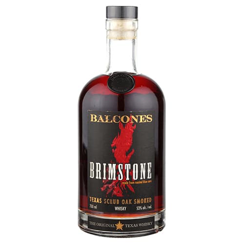 Balcones Brimstone Texas Scrub Oaked Smoked Corn Whiskey