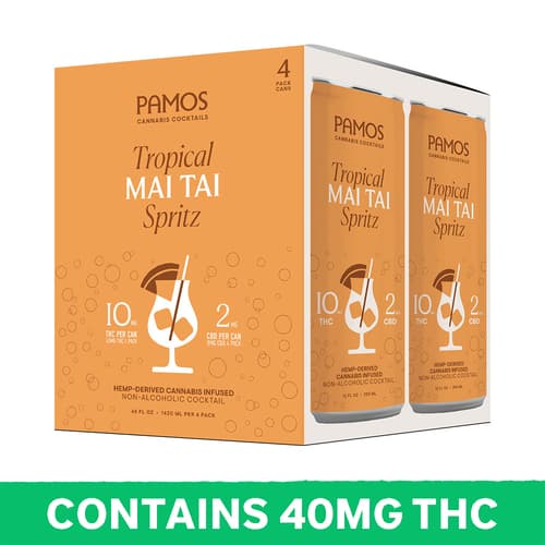 Pamos Mai Tai Hemp Derived Spritz 10mg