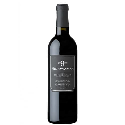 Highway 12 Winery Highwayman Reserve Proprietary Red Bordeaux Blend